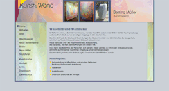 Desktop Screenshot of kunstaufderwand.com